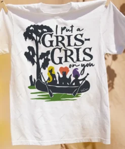 I Put A Gris Gris On You Hocus Pocus Halloween Tee Shirt