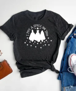 I Put A Spell On You Hocus Pocus Halloween T-Shirt