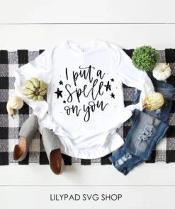 I Put a Spell on You Halloween Tee Shirt