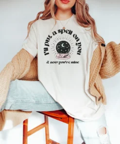 I Put a Spell on You and Now You're Mine Halloween Tee Shirt