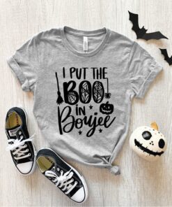 I put the boo in boujee Halloween Tee Shirt