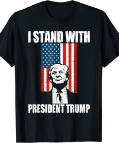 I stand with President Trump Mar-a-Lago Trump support Tee Shirt