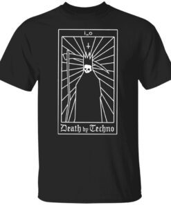 I_o death by techno back Tee shirt