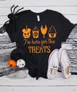 I'm Here For The Treats Halloween Tee Shirt