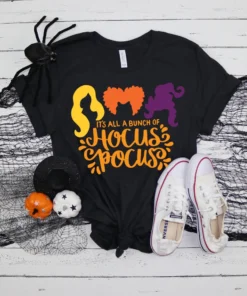 It's All a Bunch of Hocus Pocus Halloween Tee Shirt