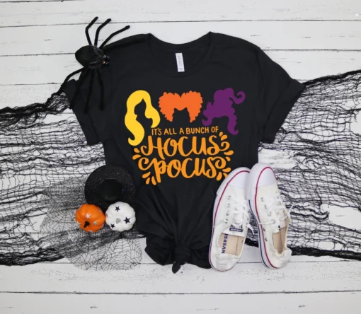 It's All a Bunch of Hocus Pocus Halloween Tee Shirt