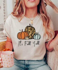 Its Fall Yall Halloween Tee Shirt