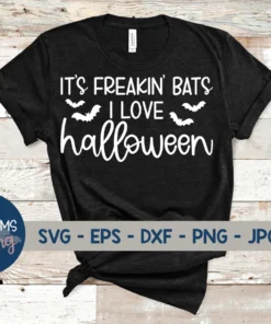 It's Freakin Bats I Love Halloween Tee Shirt