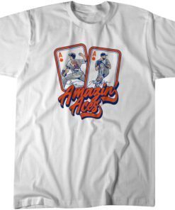 Jacob deGrom and Max Scherzer: Amazin' Aces Tee Shirt