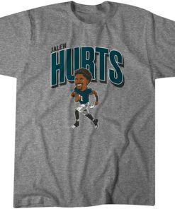 Jalen Hurts Caricature T-Shirt