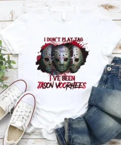 Jason Voorhees Friday The 13th Halloween Tee Shirt
