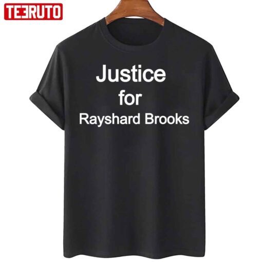 Justice For Rayshard Brooks Atlanta Police Officer Shot Tee Shirt