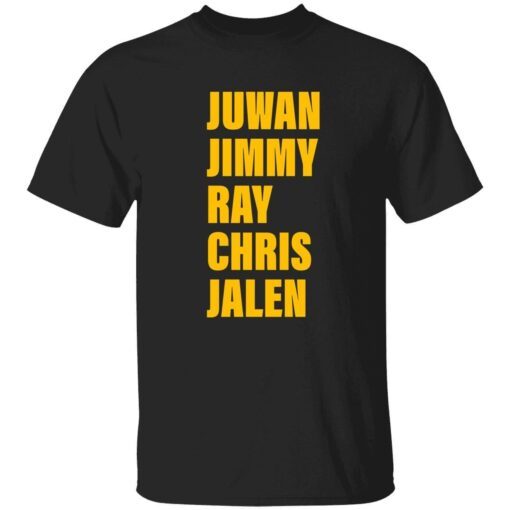 Juwan Jimmy Ray Chris Jalen Tee Shirt