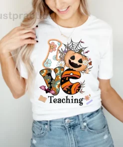 Love Teaching Halloween Tee Shirt