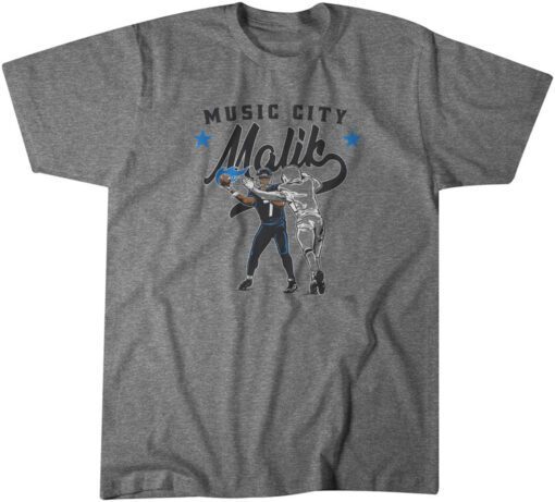 Malik Willis: Music City Malik Tee Shirt