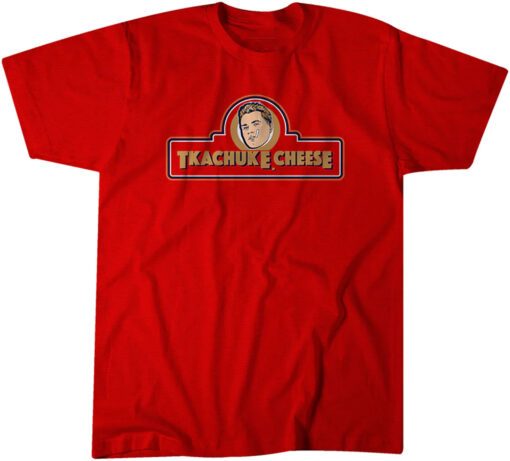 Matthew Tkachuk: Tkachuky Cheese Tee Shirt