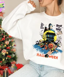 Micheal Myers Night He Came Home Trick Or Treat Halloween Tee Shirt