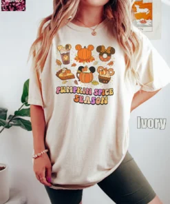 Mickey Pumpkin Spice Season Comfort Colors Tee Shirt