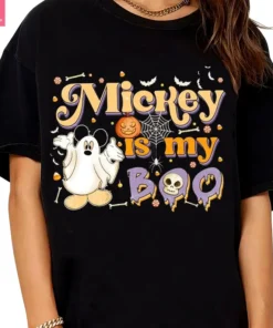 Mickey is my Boo Halloween Tee Shirt