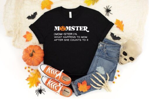 Momster Halloween Tee Shirt