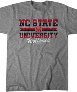 NC State Wolfpack: University Throwback Tee Shirt