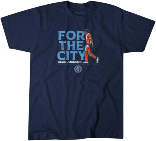 NYCFC: Sean Johnson For the City Tee Shirt