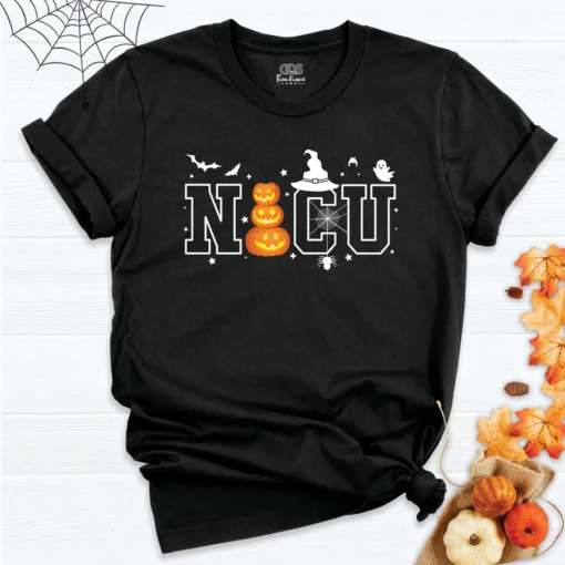 Nicu Pumpkin Halloween Tee Shirt