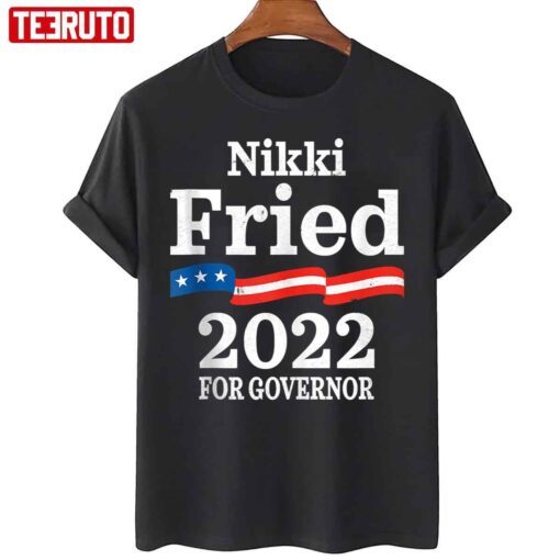 Nikki Fried For Florida Governor 2022 Democratic Campaign Tee Shirt