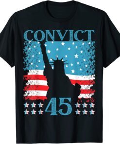 No One Man or Woman Is Above The Law Convict 45 Tee Shirt