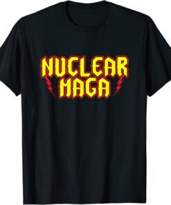 Nuclear MAGA as a Band Logo Tee Shirt