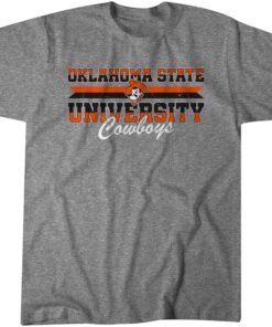 Oklahoma State Cowboys: University Throwback Tee Shirt