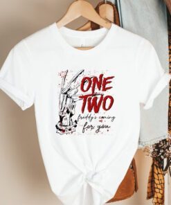 One Two Freddy's Coming For you Halloween 2023 Shirt