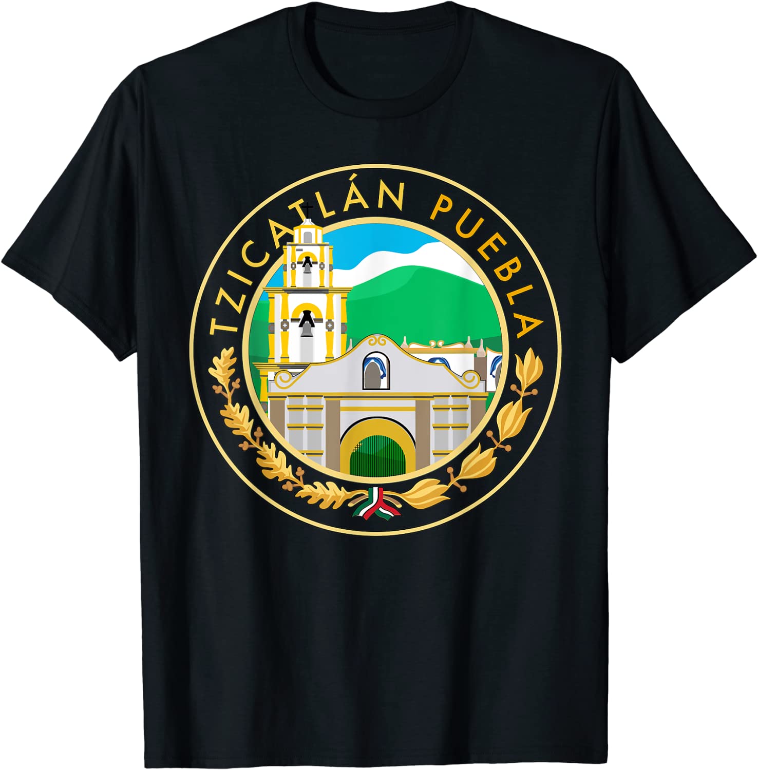 Orgullosamente Tzicatlan, Puebla Tee Shirt Orgullosamente Tzicatlan, Puebla Tee Shirt