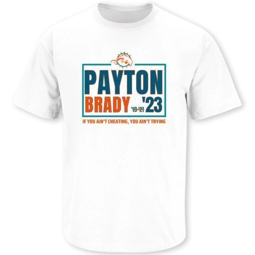 Payton - Brady '23 Miami Football Tee Shirt