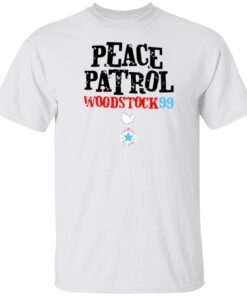 Peace patrol Woodstock 99 Limited shirt