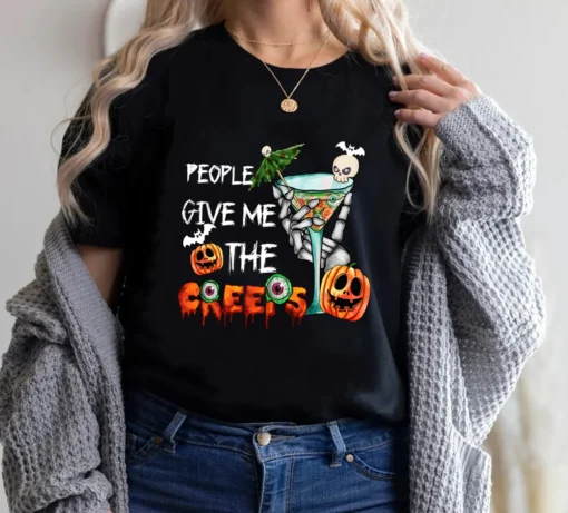 People give me Creeps Halloween Tee Shirt