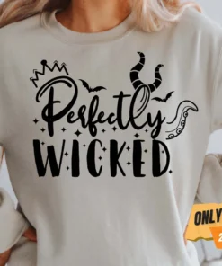 Perfectly Wicked Halloween Tee Shirt