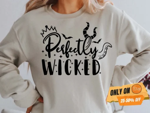 Perfectly Wicked Halloween Tee Shirt