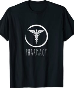 Pharmacy symbol caduceus Pharmacist Tee Shirt