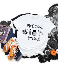 Pick your Poison Halloween Tee Shirt