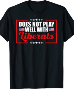 Political Report Card Does Not Play Well With Liberals Tee Shirt