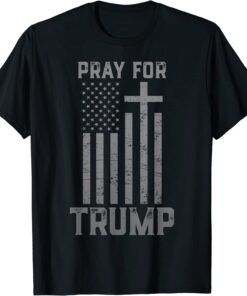 Pray For Trump - Free Trump Tee Shirt