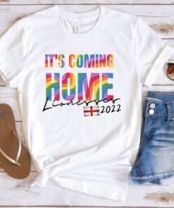 Pride It’s Coming Home England Euro 22 Tee Shirt