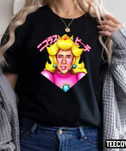 Princess Nicholas Peach, Nicolas Cage Meme Tee Shirt