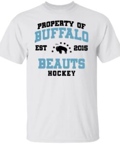 Property Of Buffalo Beauts Hockey Tee Shirt