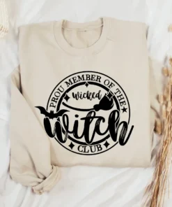 Proud Member Witch Club Halloween Tee Shirt