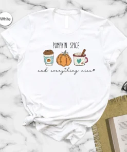 Pumpkin Spice Halloween Tee Shirt