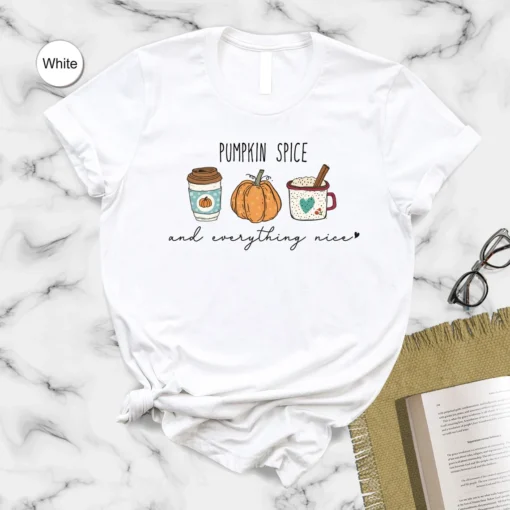 Pumpkin Spice Halloween Tee Shirt