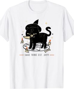 Sage Tribe Ritual Cat Tee Shirt