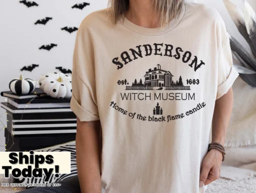 Sanderson Sister Witch Museum Halloween Tee Shirt